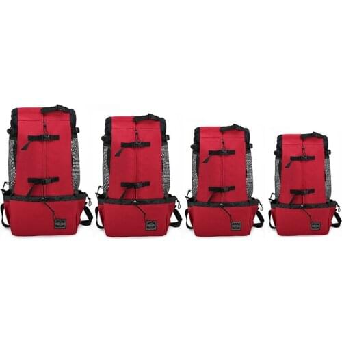 Pet Shoulder Traveler Backpack for Dogs Outcropping Bag Ventilation and Breathable Washable Bicycle Outdoor Shopping Backpack