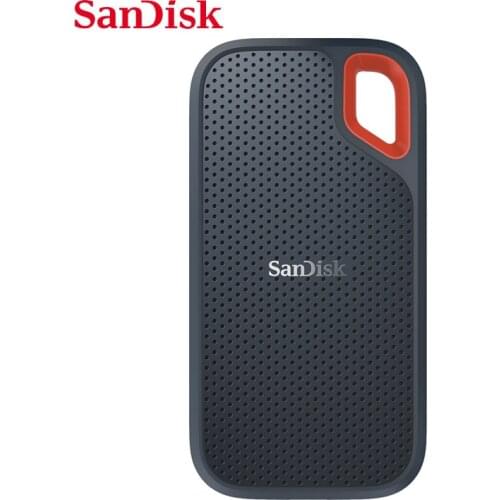 SanDisk E60 Extreme Portable SSD External Hard Drive 500GB 1TB 2TB USB 3.1 Gen 2 Type-C 550M/s for Laptop Solid State Disk