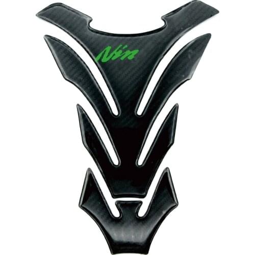 Universal Motorcycle Carbon Fiber Fuel Tank Pad Decorative Sticker Protector Decals For Kawasaki Ninja 650 1000 ZX6R ZX10R ZX12R