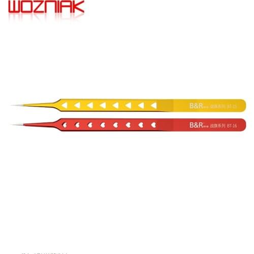 WOZNIAK high-quality precise Thermal tweezers with strong bite and heat insulation for mobile phone mainboard repair tweezer