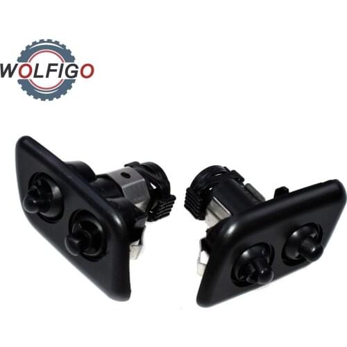 WOLFIGO Left Right Headlamp Headlight Washer Nozzle For BMW E39 525i 525iT 528i 528iT 530i 540i 540iT M5 61678360661 61678360662