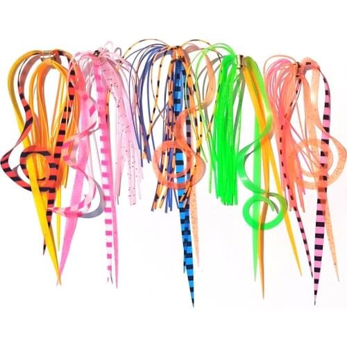 Jig head skirt Snapper skirt Silicone Skirt Rubber jig skirt No hooks mixed colors