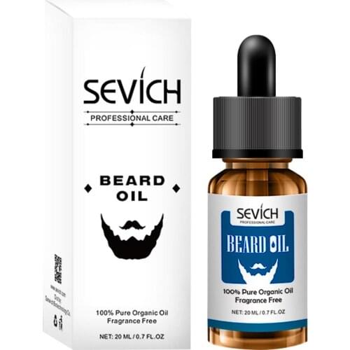 30ml 1pcs Beard Care Oil Beard Oil Beard Maintenance Beard Wax Nourishment Removes Beard Dryness Itching Deep Moisturization