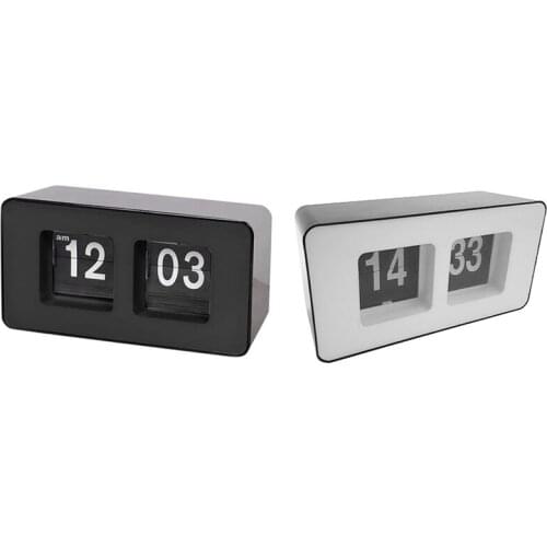 Promotion! Automatic Flip Clock,Digital Page Down Clock,for Family Bedroom 1 PCS