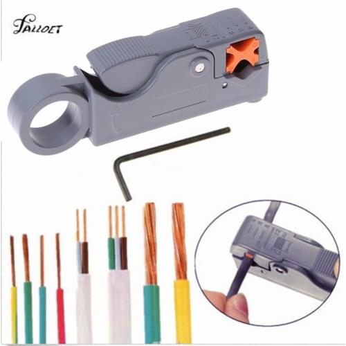 Automatic Stripping Pliers Wire Stripper Cable Wire Cutter Stripping Crimping Tool with Hexagon Wrench Tools