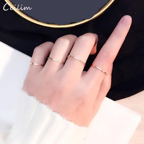 Ceilim Women's Silver Rings
