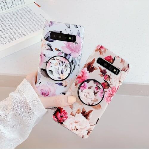 Rose Flower Phone Case For Samsung Galaxy A70 A71 A51 S8 S9 S20 Ultra Plus A41 A40 A30s S10 S10e M30s M21 Note 10 Pro Cover