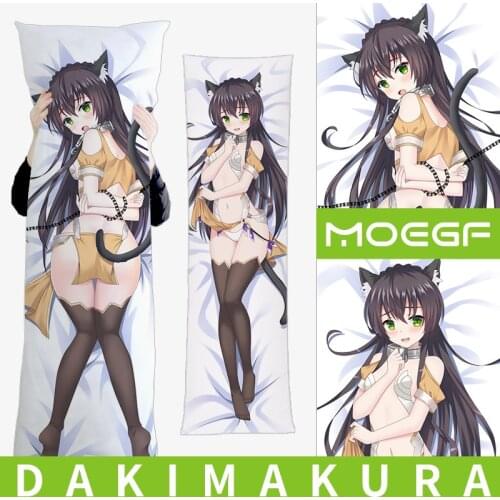 MGF Anime Dakimakura Hug Case HOW NOT TO SUMMON A DEMON LORD Rem Galleu Waifu Pillow Otaku