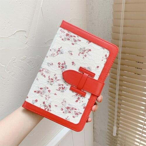 Lace Embroidery Case For Ipad Mini 12345 Air4 ipad Pro 2020 10.5 Air 3 Shockproof PU Leather Cover For IPad 12.9 Inch