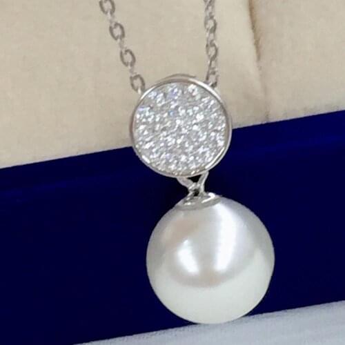 DIY Jewellery Mounts 925 Sterling Silver Pendant Base Settings Mountings Findings Parts for Pearl Crystal Jade Agate 5pcs/lot