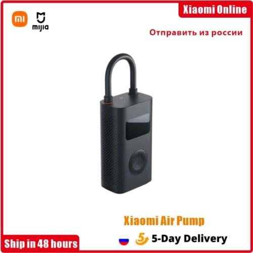 Xiaomi Electric Air Pump Mijia Rechargeable inflator 150PSI Smart Digital Tire Pressure Detection for Football Car Bike Pump