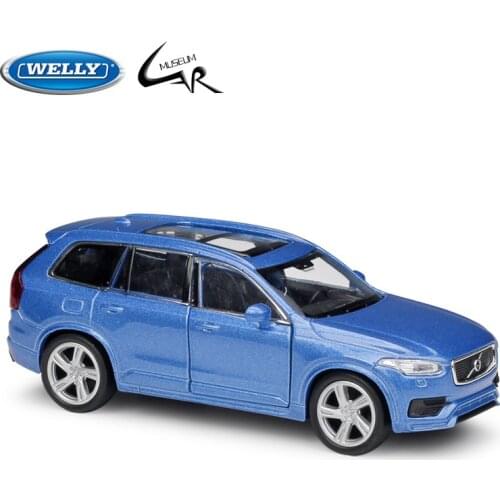 WELLY 1:36 Model Car Simulation Alloy Metal Toy Car Childrens Toy Gift Collection Model Toy Gifts VOLVO XC90