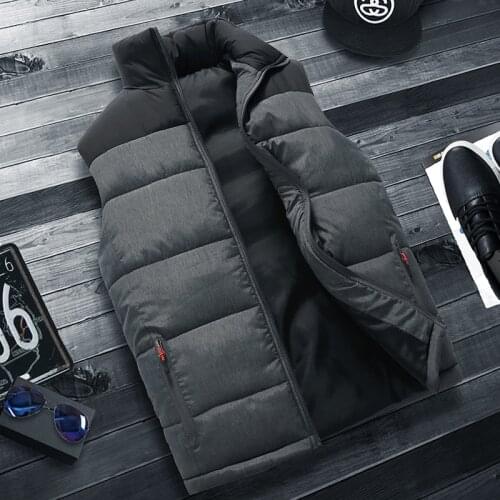 New Men Vest Sleeveless Jackets Winter Warm Homme Casual Thicken Waistcoat Plus Size 5XL Tops loose Coats