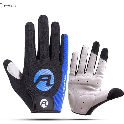 Ta-weo Outdoor Sports Screen Touch Men Motorcycle Gloves Microfiber Fabric Knight Riding Racing Cycling Female Gloves