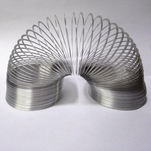 Density Wave Spring Flat Steel Metal Rainbow Circle Physics Experiment Equipment Teaching Aids Children Gift Kids Science Toys