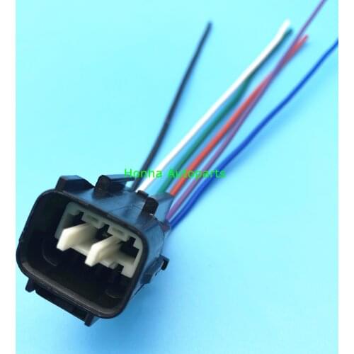 6 pin auto waterproof electrical accelerator pedal connector 7282-7062-40 wire harness