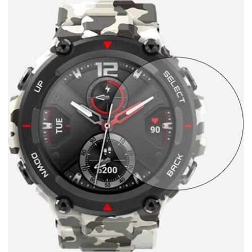Tempered Glass Protective Film For Xiaomi Smartwatch Huami Amazfit T-Rex T rex Smart Watch Screen Protector Cover Protection