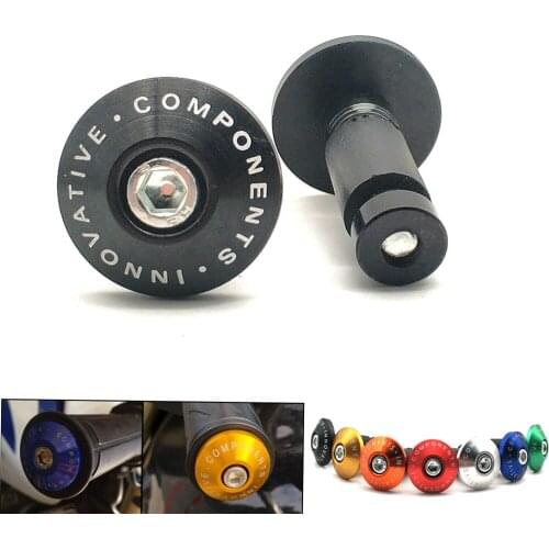 1 Pair Universal Motorcycle Handlebar Cap Handle Bar Ends Racing handlebar For Yamaha yz 80 85 125 250f 450f WR450F WR250R