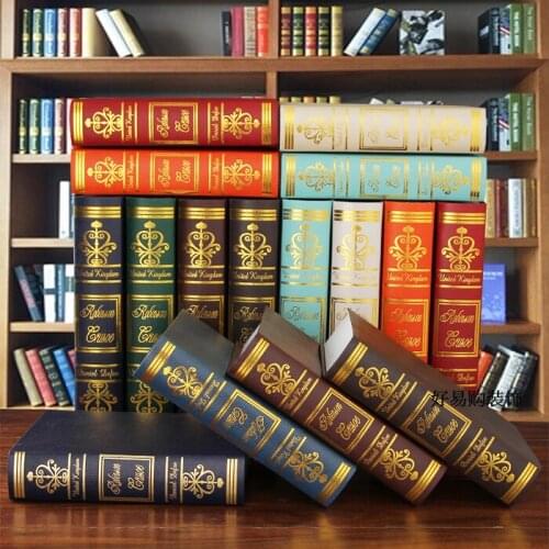 10PC book Fake props model simulation model of the housing decoration decoration photography background Book