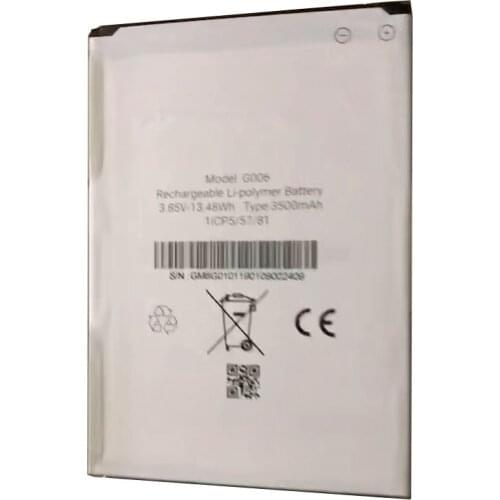 3500mAh 1ICP4/60/74 For General Discovery General Mobile GM8 Go Dual Smart Android GM6 G006 GM8 Mobile Battery