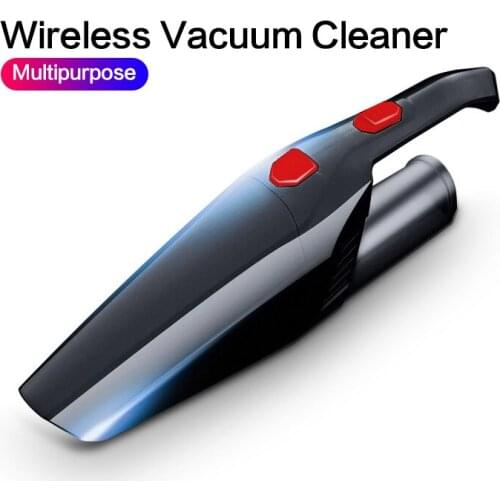 Car Vacuum Cleaner Wireless Charging Dual-use High-power Compact Powerful Handheld Dust Cleaner Automobiles Washing Tool Sale