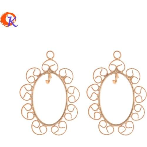 Cordial Design 20Pcs 16*23MM Jewelry Accessories/Earring Making/Charms/Genuine Gold Plating/Hand Made/Jewelry Findings Component