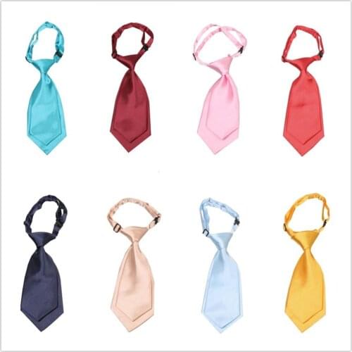 Boys Neck Tie Baby Kids Ties for Children Small Necktie Shirt accessories
