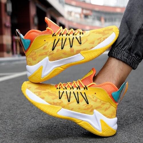 Fashion Men Sneakers Breathable Mens Casual Shoes Outdoor Jogging Sneakers Men Hip Hop Basketball Shoes Unisex Size 38-45