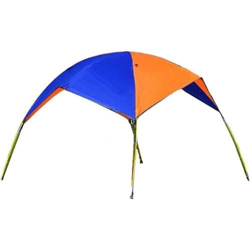 Inflatable Boat Kayak Accessories Fishing Sun Shade Rain Canopy Kayak Kit Sailboat Awning Top Cover 2 Persons Boat Shelter
