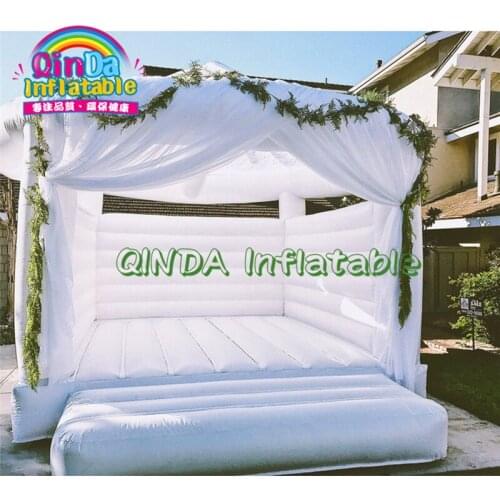 Outdoor party inflatable marquee wedding tent, White Inflatable Wedding Bouncer for sale