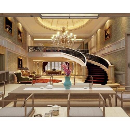 Beibehang Customize modern geometric space to extend the living room background wallpaper wall papers home decor