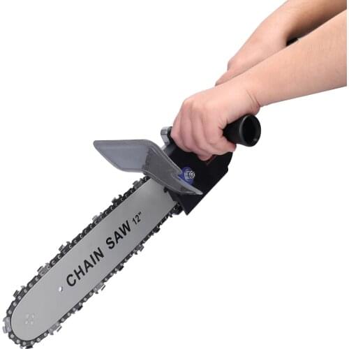 Angle Grinder Modified To Electric Chainsaw Accessories Set Angle Grinder Converter 12 Inch Electric Chainsaw Modified Tool