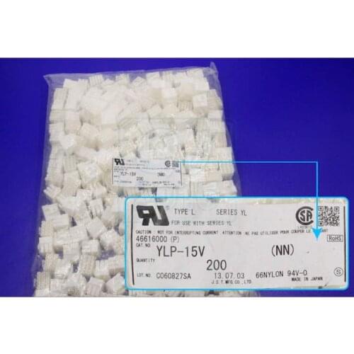 YLP-15V Housings Connectors terminals housing 100% new and original parts YLP-15V (NN)