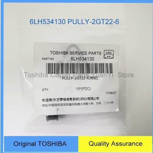 10pcs Free Shipping Original Toshiba copier printer machines spare parts 6LH534130 PULLY-2GT22-6 for &Loire/ series