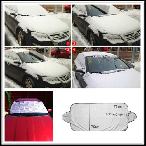 2018 new car Snow Ice Sun Shade Dust Cover for Opel Astra g/gtc/j/h Corsa Antara Meriva Zafira Insignia Mokka Any Car