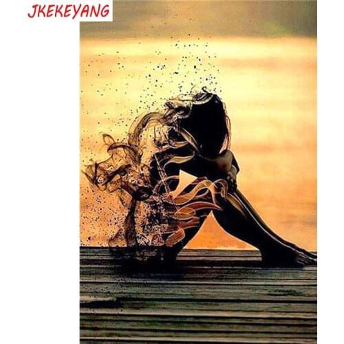 5D Diy diamond painting Abstract girl Diamond Mosaic sale Rhinestone Embroidery cross stitch Y3763