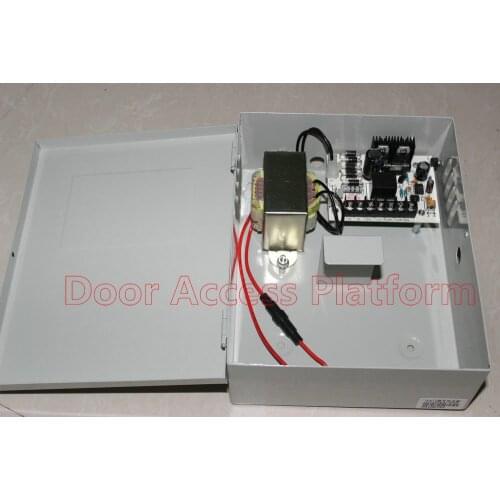 DC12V,3A/5A Power Box/Input AC 220V Door Access Control system, No Battery, Door Security power supply
