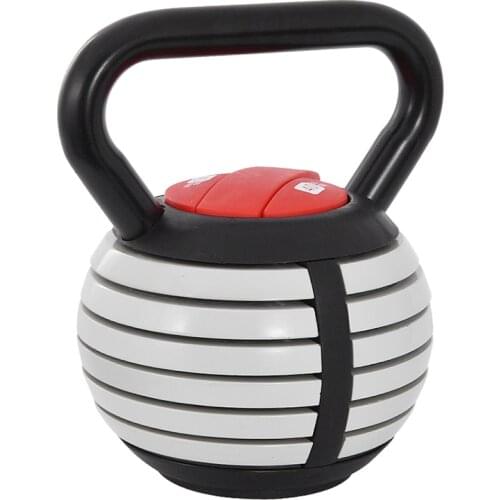 Yoga fit Adjustable Weight Kettle Bell 40 Pounds Cast Iron Competitive Kettlebell Exercise Body Shaping Indoor Fitness Equipment