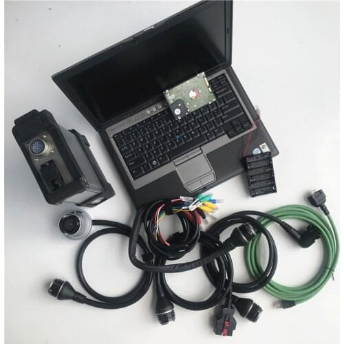 2020 newest Mb Star C5 software DTS installed in Laptop D630 with SD Connect Compact 5 scanner diagnostic tool for car & truck