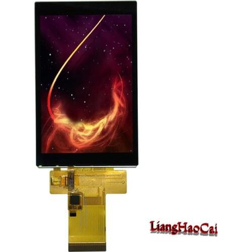 3.5 inch 40PIN 262K SPI TFT LCD Capacitive Touch Display Screen ILI9488 Drive IC 8/16Bit MCU Interface 6P FT6236 320(RGB)*480