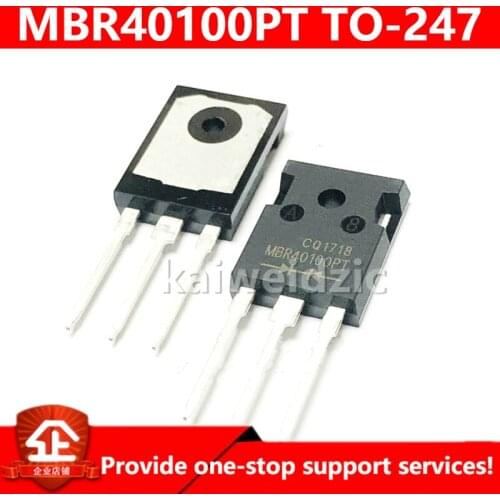 Kaiweikdic MBR40100PT TO-247 40A 100V Schottky rectifier diode / power switch rectifier triode/New imported original
