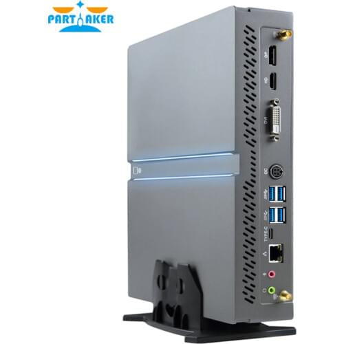 Partaker Powerest Mini PC Intel Core i5-9600KF RTX 2060 6GB GDDR6 GTX1060 Gaming Desktop Computer Windows 10 NVMe HDMI2.0 DP DV