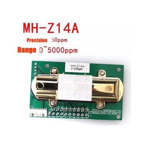 5pc NDIR CO2 SENSOR MH-Z14A infrared carbon dioxide sensor module,serial port, PWM, analog output MH-Z14 gas sensor