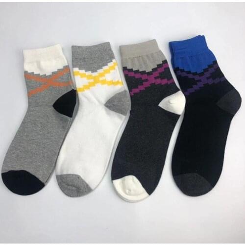MenS Cotton Socks New Style Business Men Socks Soft Breathable Summer Winter For Male Socks Plus Combed Cotton Socks