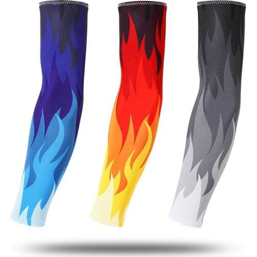 New 2020 Cycling arm sleeve Running Hunting Quick Dry Fishing Basketball Elbow Pad Fitness Armguards Sports Outdoors Arm Warmers