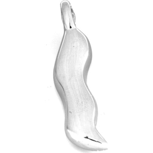 FANSSTEEL Stainless steel jewelry soya bean pendant FSP03W60