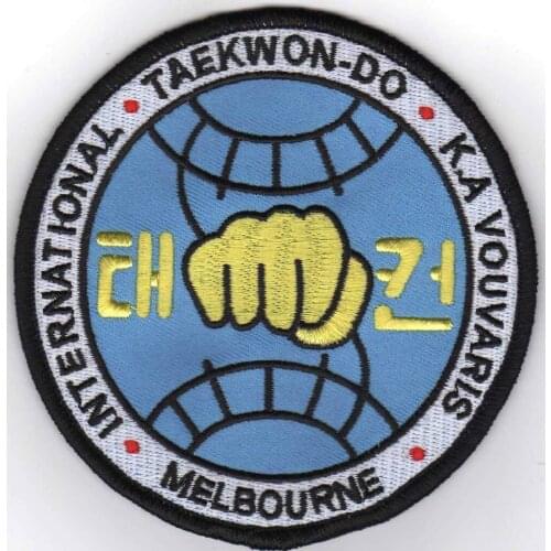 Custom Round Embroidered Big Patch