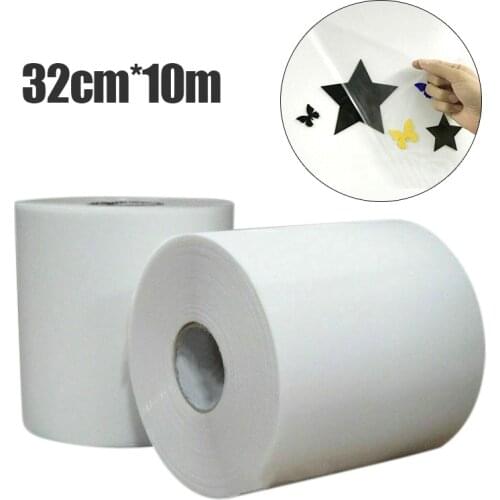 10m/Roll Transparent Adhesive Hot Transfer Paper Printing Vinyl Graphics Application Hot Fix Paper Tape DIY Crafts for Garments