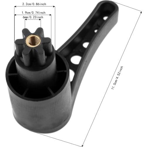 Kayak Rudder Steering Control Handle Grip Replacement Used To Control Rudder Direction For Canoe Dinghy Rowing Boats Accessories