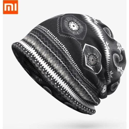 Xiaomi fashion Winter Warm Beanies Hip Hop Hat For Women Men Trendy Streetwear Scarf Bonnet Outdoor Cycling Cap Elastic Hats New